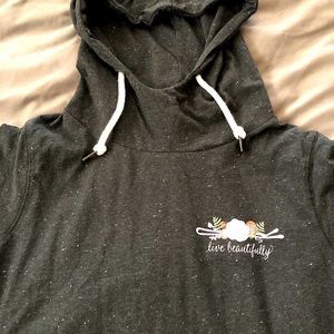Live beautifully lightweight hoodie